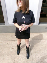 Load image into Gallery viewer, The Girlfriend Tee - Coal