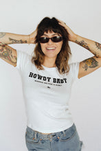 Load image into Gallery viewer, The Baby Tee - White/Black