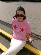 Load image into Gallery viewer, The Girlfriend Tee - Pink/Red