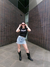 Load image into Gallery viewer, The Baby Tee - Black/White