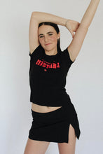 Load image into Gallery viewer, The Baby Tee - Black/Red