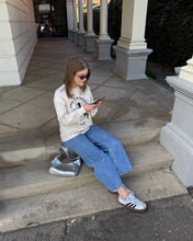 Load image into Gallery viewer, The Boyfriend Tee L/S - Ecru