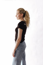 Load image into Gallery viewer, The Baby Tee - Black/White