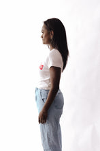 Load image into Gallery viewer, The Baby Tee - White/Red