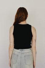 Load image into Gallery viewer, The Crop Tank - Black/Pink