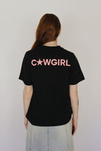 Load image into Gallery viewer, The Girlfriend Tee - Coal/Pink