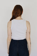 Load image into Gallery viewer, The Crop Tank - White/Pink