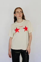 Load image into Gallery viewer, The Girlfriend Tee - Ecru/Red