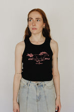 Load image into Gallery viewer, The Crop Tank - Black/Pink