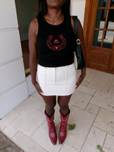 Load image into Gallery viewer, The Crop Tank - Black/Red
