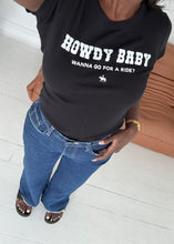 Load image into Gallery viewer, The Baby Tee - Black/White
