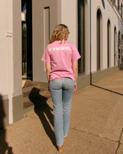 Load image into Gallery viewer, The Girlfriend Tee - Pink/White
