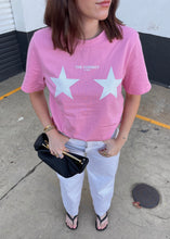 Load image into Gallery viewer, The Girlfriend Tee - Pink/White
