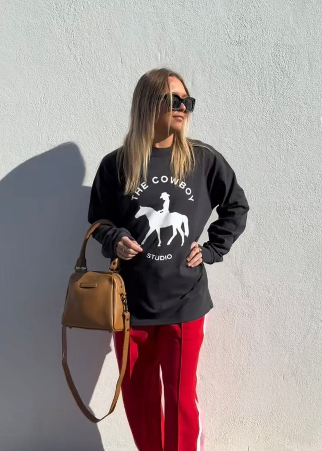 The Boyfriend Tee L/S - Coal